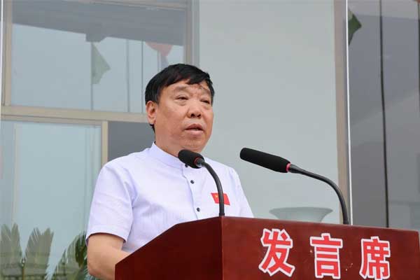 365电子游戏董事长李安平讲话
