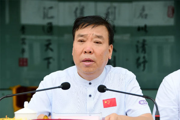 365电子游戏董事长李安平讲话