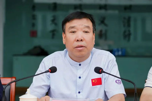 365电子游戏董事长李安平讲话